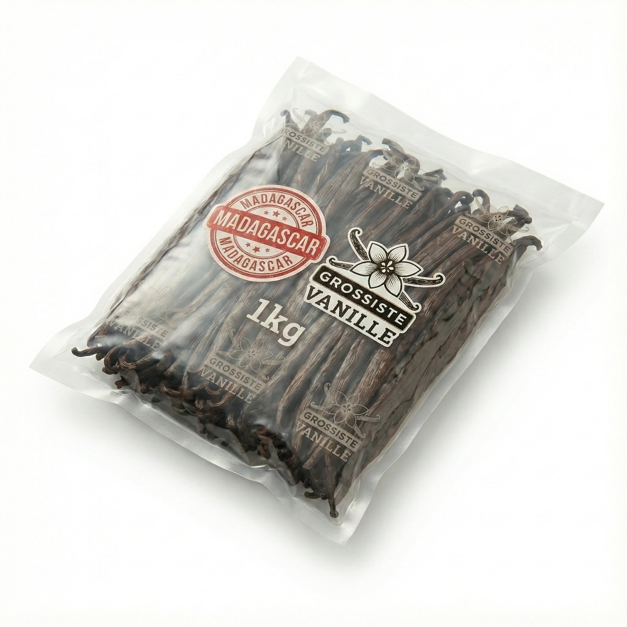 Lot de 1 kg Gousses de vanille Bourbon 18 - 20 cm – Image 2