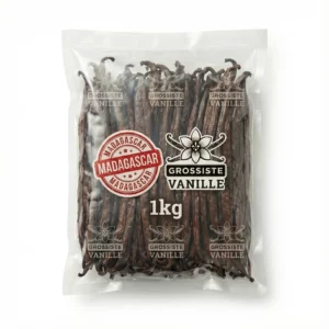 Lot de 1 kg Gousses de vanille Bourbon 18 - 20 cm