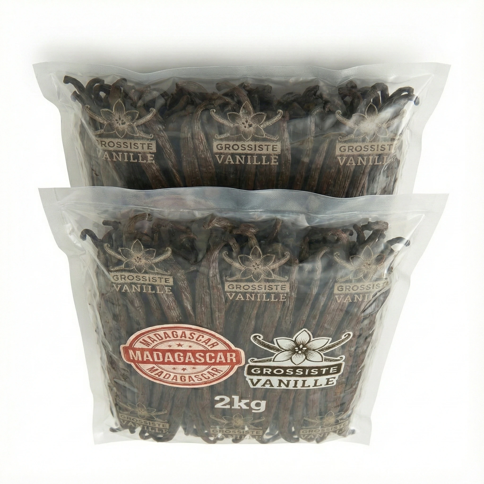 Lot de 2 kg Gousses de vanille Bourbon 18 - 20 cm – Image 4