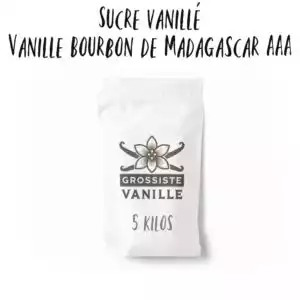 Sucre vanillé Bourbon 5kg Qualité professionnel AAA